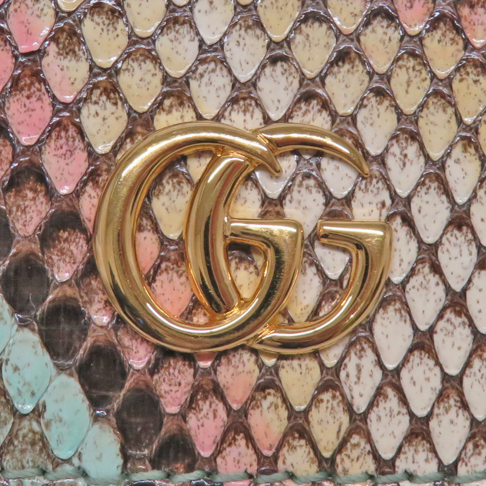 Gucci GG Python Wallet Bi fold Mutlicolor Mint Gr… - image 4